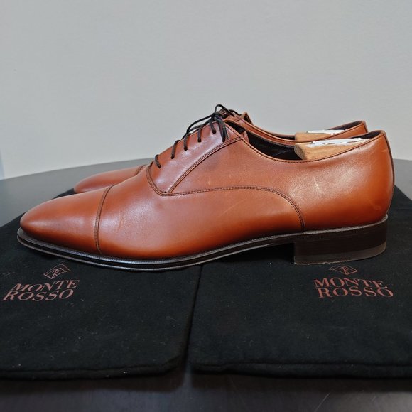Monte Rosso Cap Toe Leather Oxfords main image 4